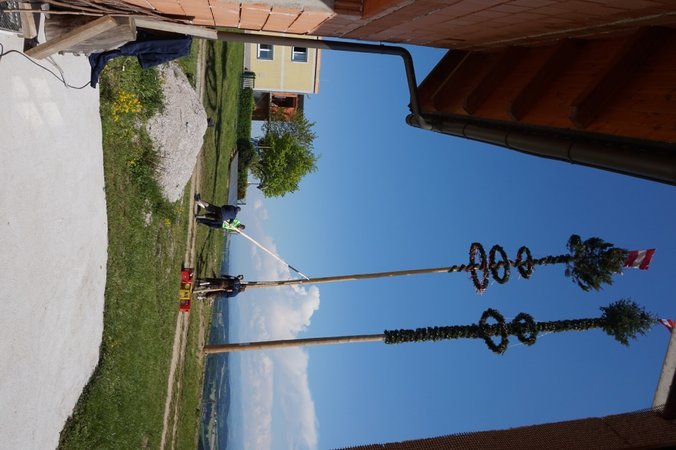 Maibaum zurückbringen Kemmelbach